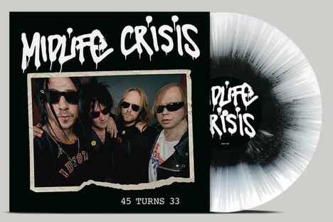 Midlife Crisis: 45 Turns 33 (Black/White Splatter Vinyl), LP