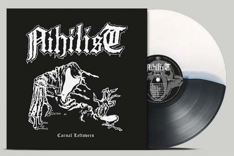 Nihilist: Carnal Leftovers (Ltd. Black & White Half+Half LP), LP