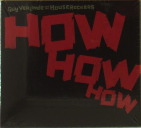 Guy Verlinde: How How How, CD