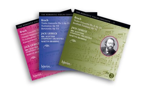 Max Bruch (1838-1920): Werke für Violine &amp; Orchester (Exklusivset für jpc), 3 CDs