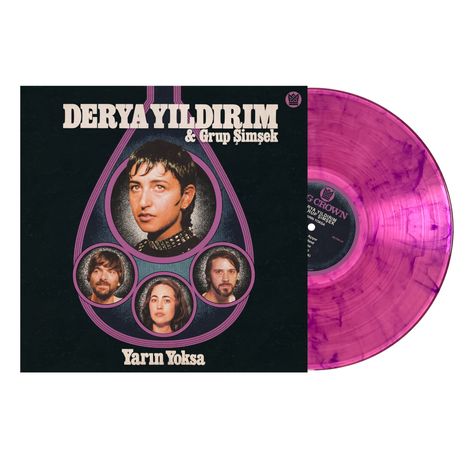 Derya Yildirim &amp; Grup Simsek: Yarin Yoksa (Clear Pink w/ Purple Smoke Vinyl), LP