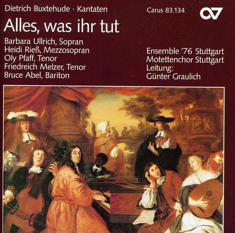 Dieterich Buxtehude (1637-1707): Kantaten, CD