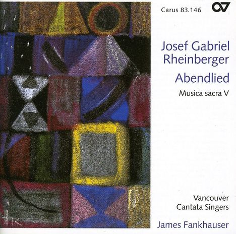 Josef Rheinberger (1839-1901): Abendlied: Sacred Music 5, CD