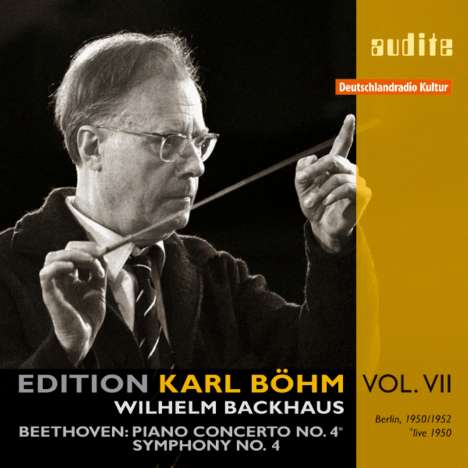 Beethoven / Backhaus: Piano Concerto 4 &amp; Symphony 4, CD