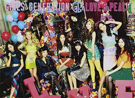 Girls' Generation: Love &amp; Peace, 1 CD und 1 Blu-ray Disc