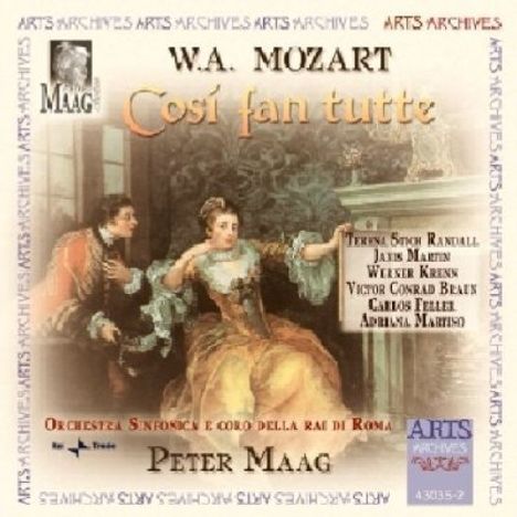 Wolfgang Amadeus Mozart (1756-1791): Cosi fan tutte, 2 CDs