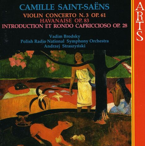 Camille Saint-Saens (1835-1921): Violinkonzert Nr.3, CD