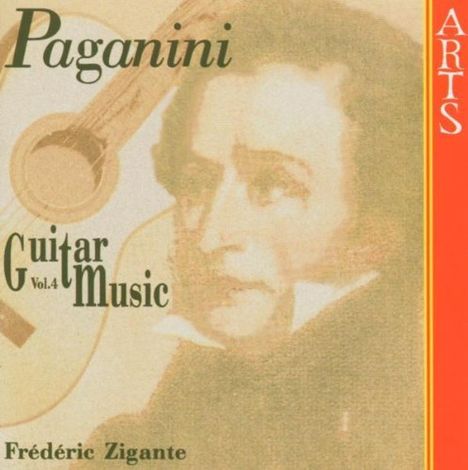 Niccolo Paganini (1782-1840): Gitarrenwerke Vol.4, CD