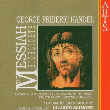 Georg Friedrich Händel (1685-1759): Der Messias (Ausz.), CD