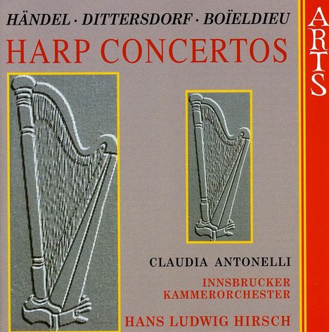 Claudia Antonelli spielt Harfenkonzerte, CD