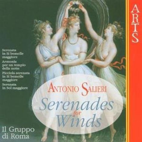 Antonio Salieri (1750-1825): Serenaden für Bläser, CD
