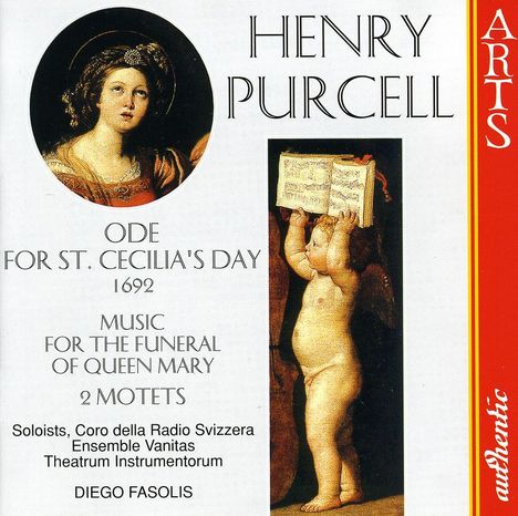 Henry Purcell (1659-1695): Ode on St.Cecilia's Day, CD