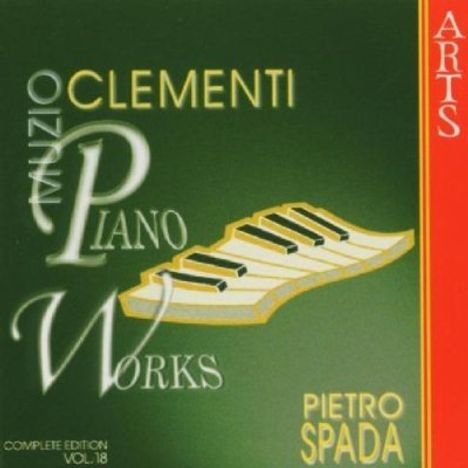 Muzio Clementi (1752-1832): Klavierwerke Vol.18, CD