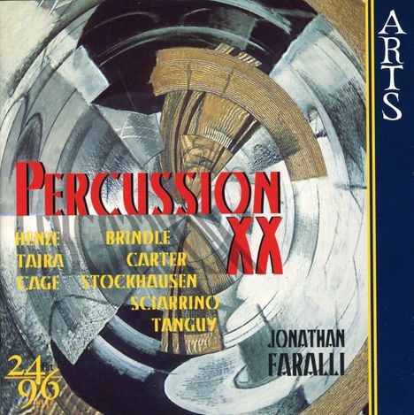 Jonathan Faralli - Percussion XX, CD