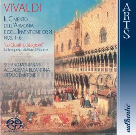 Antonio Vivaldi (1678-1741): Concerti op.8 Nr.1-6 "Il Cimento...", Super Audio CD