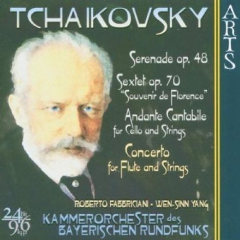 Peter Iljitsch Tschaikowsky (1840-1893): Serenade für Streicher op.48, CD