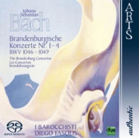 Johann Sebastian Bach (1685-1750): Brandenburgische Konzerte Nr.1-4, Super Audio CD