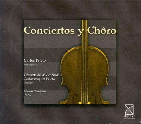 Carlos Prieto - Conciertos y Choro, CD