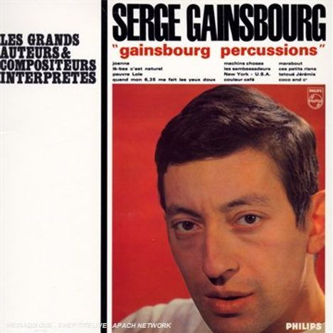 Serge Gainsbourg (1928-1991): Percussion, CD