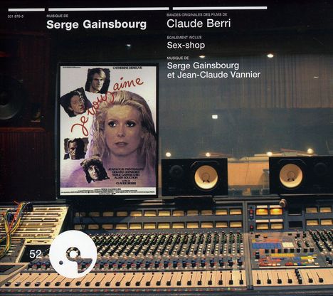 Serge Gainsbourg (1928-1991): Sex Shop / Je Vous Aime, CD
