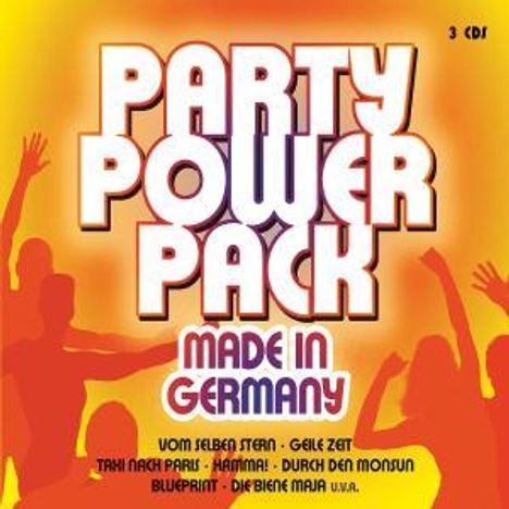 Party Power Pack: Made In Germany, 3 CDs