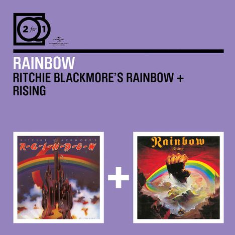 Rainbow: 2 For 1: Ritchie Blackmore's Rainbow/Rising, 2 CDs