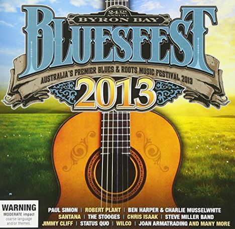 Bluesfest 2013, 2 CDs
