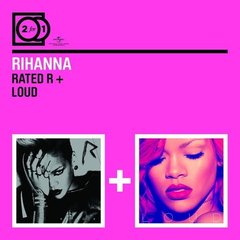 Rihanna: Rated R / Loud, 2 CDs