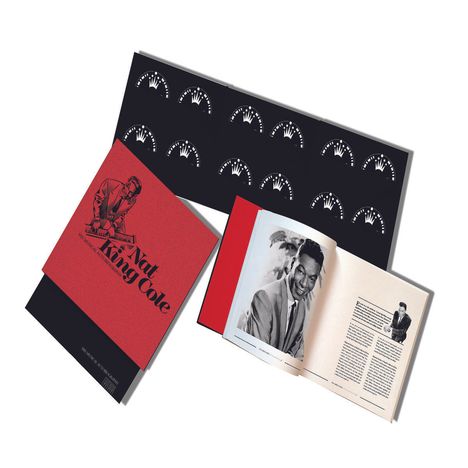 Nat King Cole (1919-1965): Nat King Cole: His Musical Autobiography (Limited Edition), 10 CDs, 2 DVDs und 1 Buch