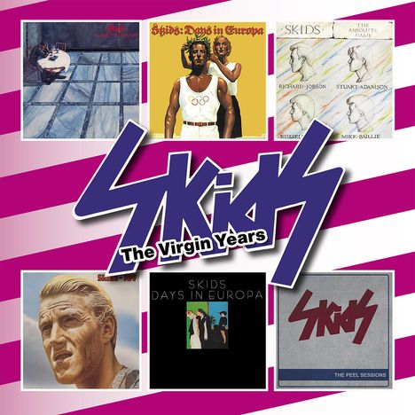 Skids: The Virgin Years, 6 CDs