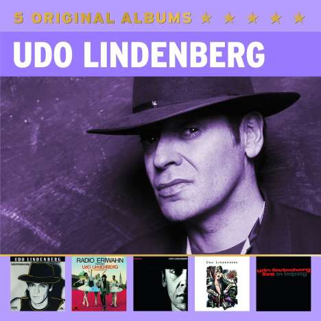 Udo Lindenberg: 5 Original Albums Vol.2, 5 CDs