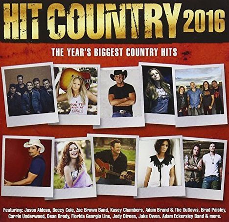 Hit Country 2016, 2 CDs