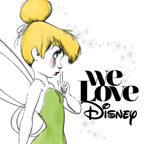 Filmmusik: We Love Disney, CD