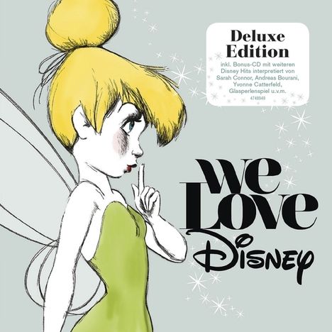 Filmmusik: We Love Disney (Deluxe Edition), 2 CDs