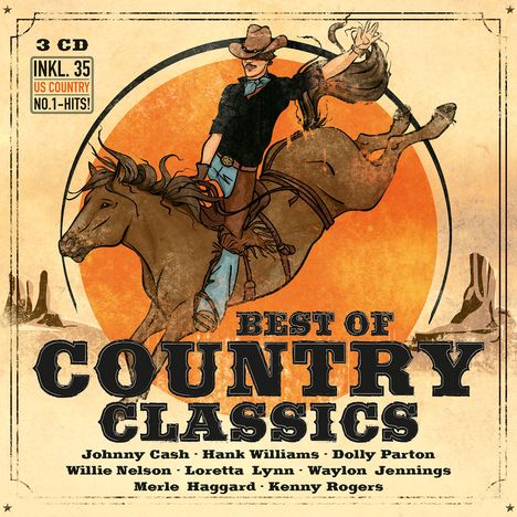 Best Of Country Classics, 3 CDs