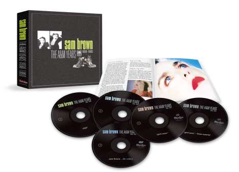 Sam Brown: The A&M Years 1988 - 1990, 4 CDs und 1 DVD