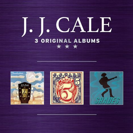 J.J. Cale: 3 Original Albums, 3 CDs