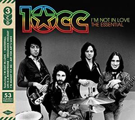 10CC: I'm Not In Love: The Essential, 3 CDs