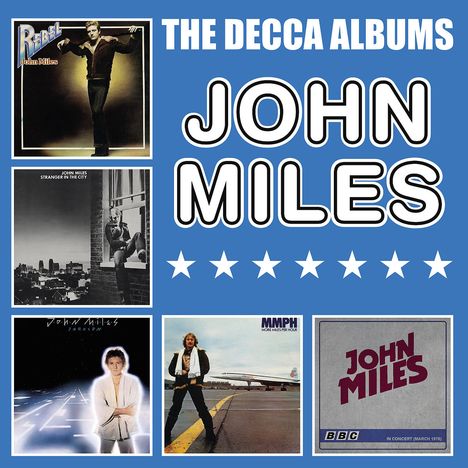 John Miles: The Decca Albums, 5 CDs