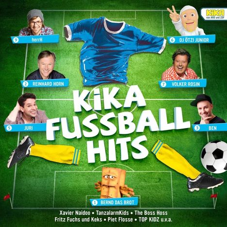 KiKA Fußball Hits, CD