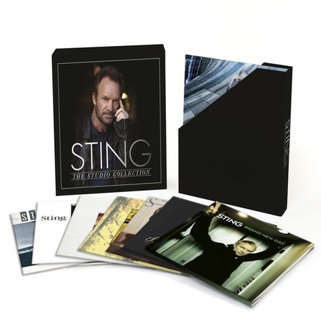 Sting (geb. 1951): The Studio Collection (180g) (Limited-Edition-Box-Set), 11 LPs