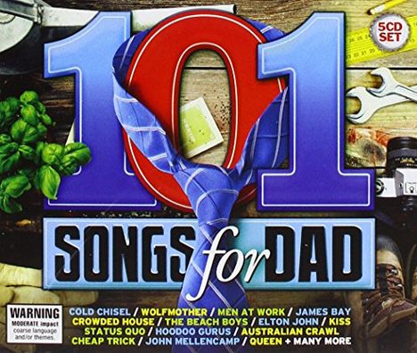 101 Songs For Dad, 5 CDs