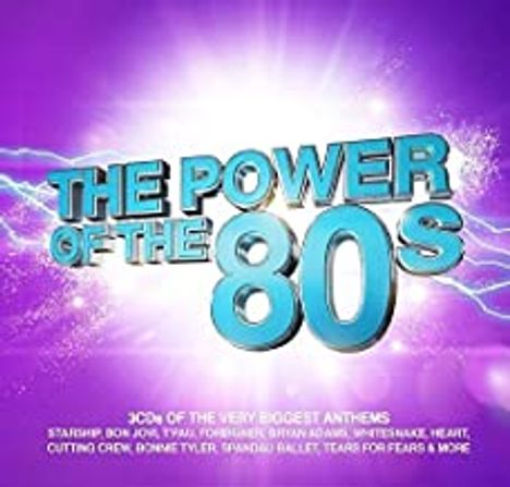 The Power Of The 80s, 3 CDs
