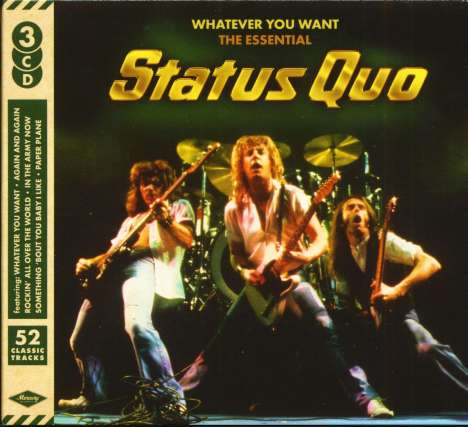 Status Quo: Whatever You Want: The Essential Status Quo, 3 CDs