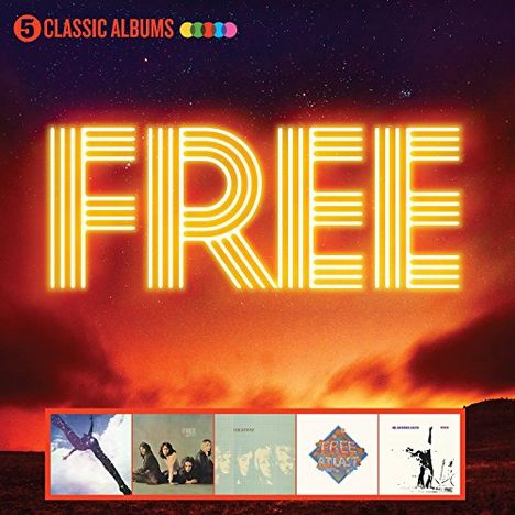 Free: 5 Classic Albums, 5 CDs