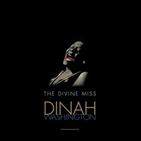 Dinah Washington (1924-1963): The Divine Miss Dinah Washington, 5 LPs
