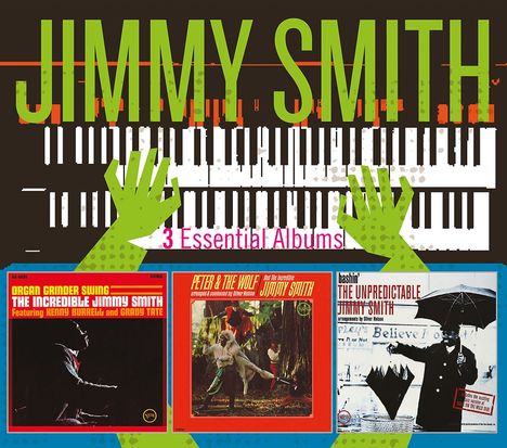 Jimmy Smith (Organ) (1928-2005): 3 Essential Albums, 3 CDs