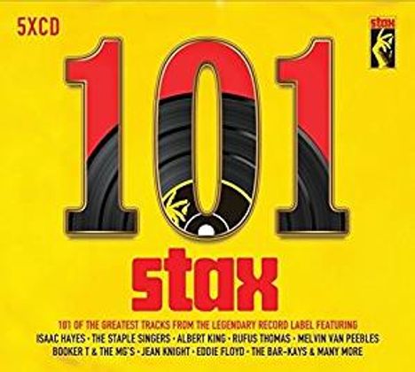101 Stax Records, 5 CDs