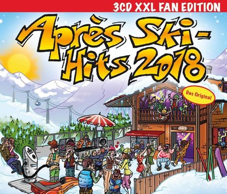 Après Ski Hits 2018 - XXL Fan Edition, 3 CDs