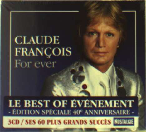 Claude François: For ever, 3 CDs